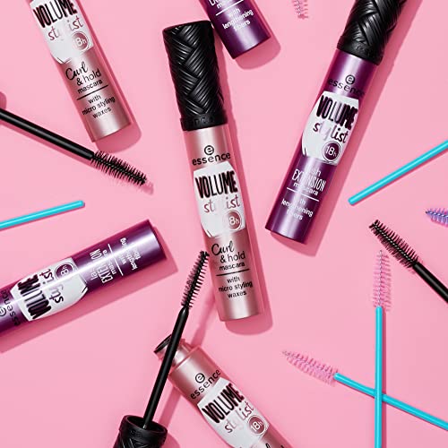 essence Volume Stylist 18Hr Curl & Hold Mascara with Micro Styling Waxes Cruelty Free