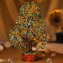 YUVDIPR Green Aventurine Gemstone Money Tree Feng