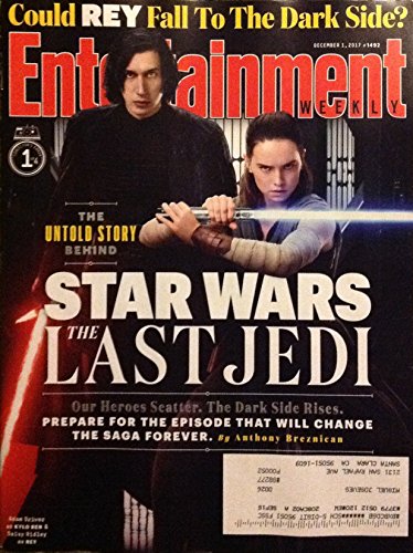 Entertainment Weekly Magazine (December 1, 2017) Star Wars The Last Jedi Cover 1 of 4