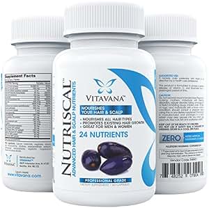 Amazon.com: Nutriscal Hair Growth Vitamins :: 24 Powerful ...