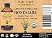 Organic Rosemary Essential Oil 4 oz, USDA Certified Organic By Mary Tylor Naturals Premium Therapeutic Grade, 100% Pure and Natural, Perfect for Aromatherapy, DIY, Relaxation and Improved Mood