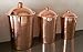 Sertodo Copper KC-1-Ch Kumran Kitchen Counter Storage Canister with Lid, Hand Hammered 100% Pure Copper, Small (2-quarts, 9.5