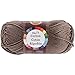 Lion Brand Yarn Lightweight 24/7 Cotton Yarn for Knitting, Crocheting, and Crafts, Café Au Lait, 1 Pack