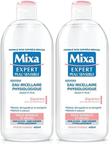 Mixa Eau Micellaire Anti Dessèchement 400 Ml Lot De 2