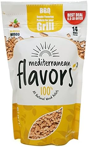 Smoke Flavoring Pellets for BBQ - Almond Wood - 1,5LB (675g) - 2018