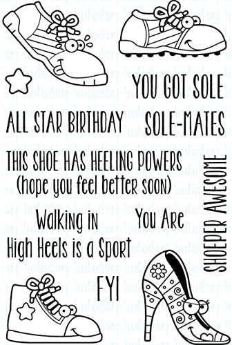 Your Next Stamp Clear Stamps 4"X6"-Sports Fanatics Shoeper Awesome