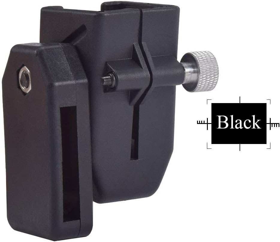 quanlei IPSC USPSA Adjust Angle & Tension CR Speed Pistol Magazine Mag Pouch Universal (Black 1PCS)