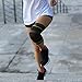 TechWare Pro Knee Compression Sleeve - Knee Brace for Men & Women with Side Stabilizers & Patella Gel Pads for Knee Support. Meniscus Tear, Arthritis, & Joint Pain Relief. 5 Sizes. Single Pack