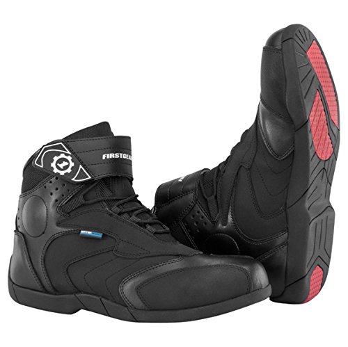 Firstgear Kili Lo Men's Motorcycle Boots (Black, Size 13)