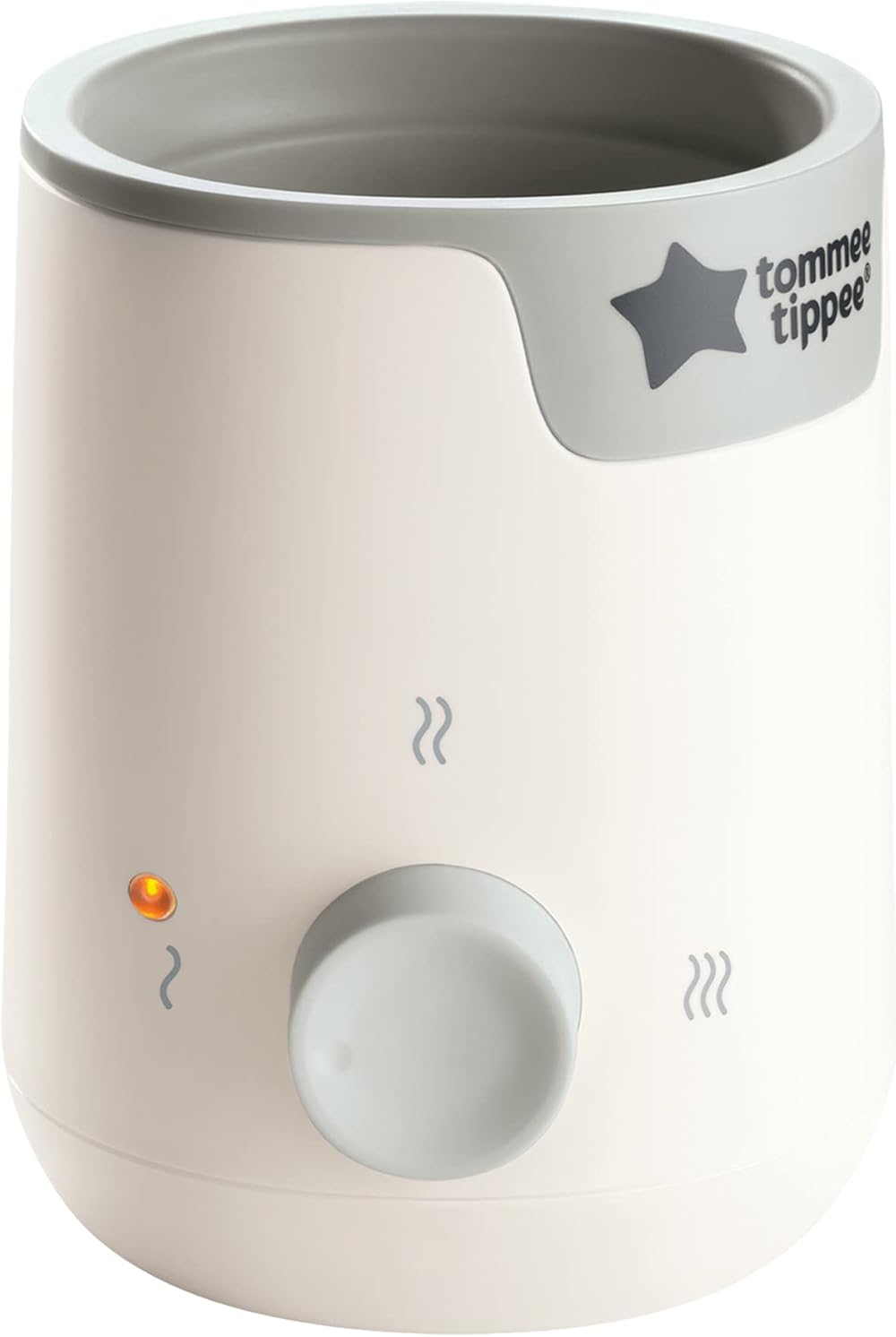 Tommee Tippee Easiwarm Bottle Warmer White 4 Minute Body Temp One-Dial