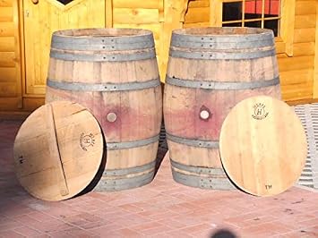 Junit 400l Tonneau Récupérateur Vin En Fût Avec Couvercle