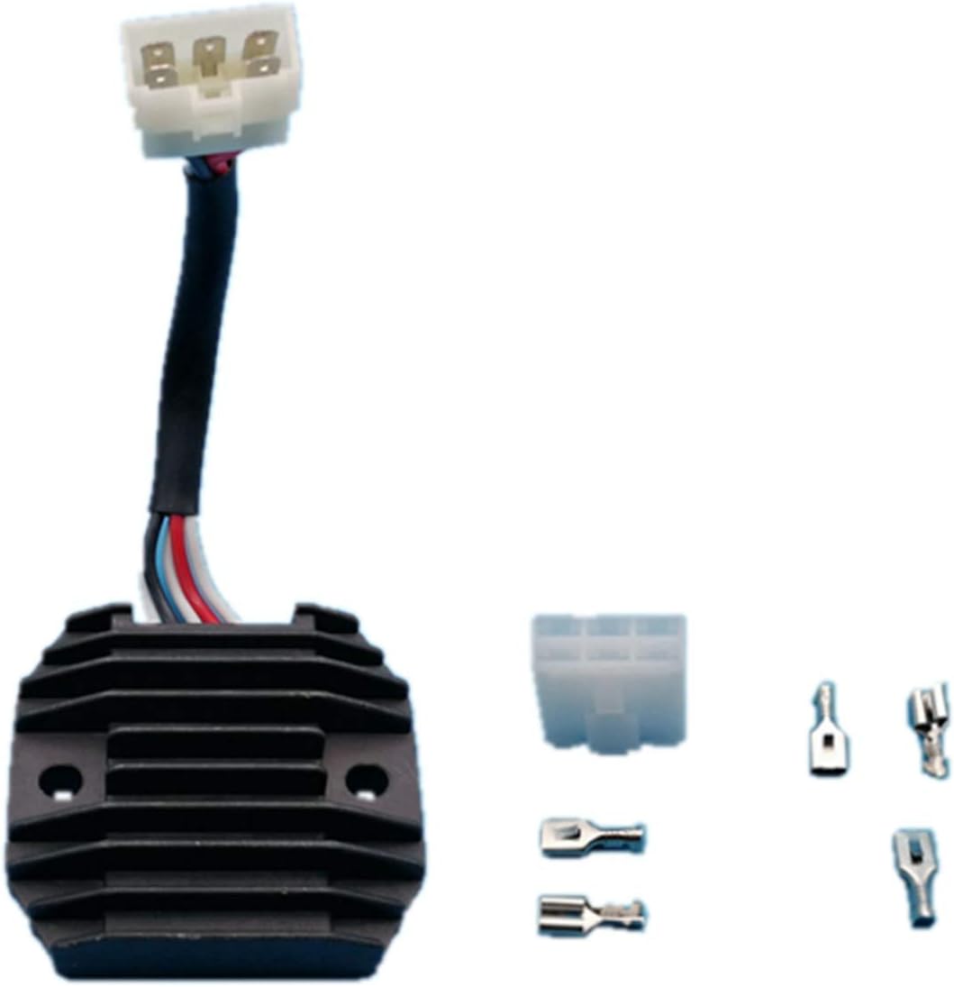 Voltage Regulator Rectifier for Yamaha V-Star Silverado Midnight XVS650 FZS1000 YZF750R FZ1 YZF R Custom Classic Fazer FZS S YZF-R7 OW02 XVS H N AN Drag Star 650 750 1000 5KP-81960-00-00 Z109