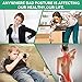 Back Posture Corrector for Men Women - Back Straightener Lower Upper Back Brace for Posture - Posture Brace Posture Trainer Shoulder Posture Support Brace Upright Under Clothes Back Pain Relief