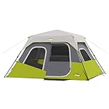 CORE 6 Person Instant Cabin Tent | Portable Large