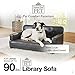 Enchanted Home Pet Library Grey Sofa Dog Bedthumb 3