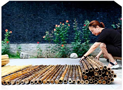 JinSui Bambus Sichtschutz Balkon Dekorative Zäune Terrassen und unansehnlicher Garten sind originale Bambus… – Bild 5