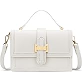 KKXIU Crossbody Bags for Women - Top Handle Purses for Lady, Leather Handbags Shoulder Clutch with Adjustable Shoulder Strap