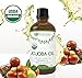 Jojoba Essential Oil - For Skin - Organic, Pure, Unrefined, Non-GMO - Cold Pressed - Natural Moisturizer & Makeup Remover - Heal Razor Burn - Great for Hair - With Dropper (4 oz.) by UpNature