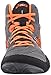 ASICS Men's Snapdown Wrestling Shoe, Shark/Hot Orange/Black, 11 M US