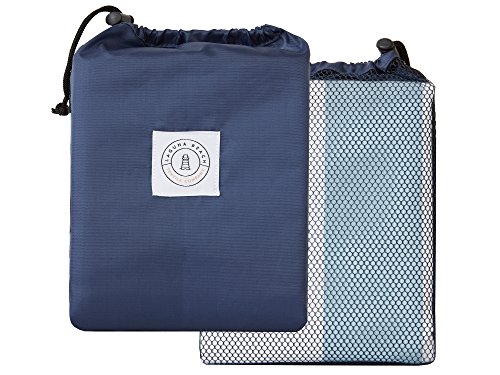 Laguna Beach Textile Company Microfiber Beach & Travel Towel by LBTC