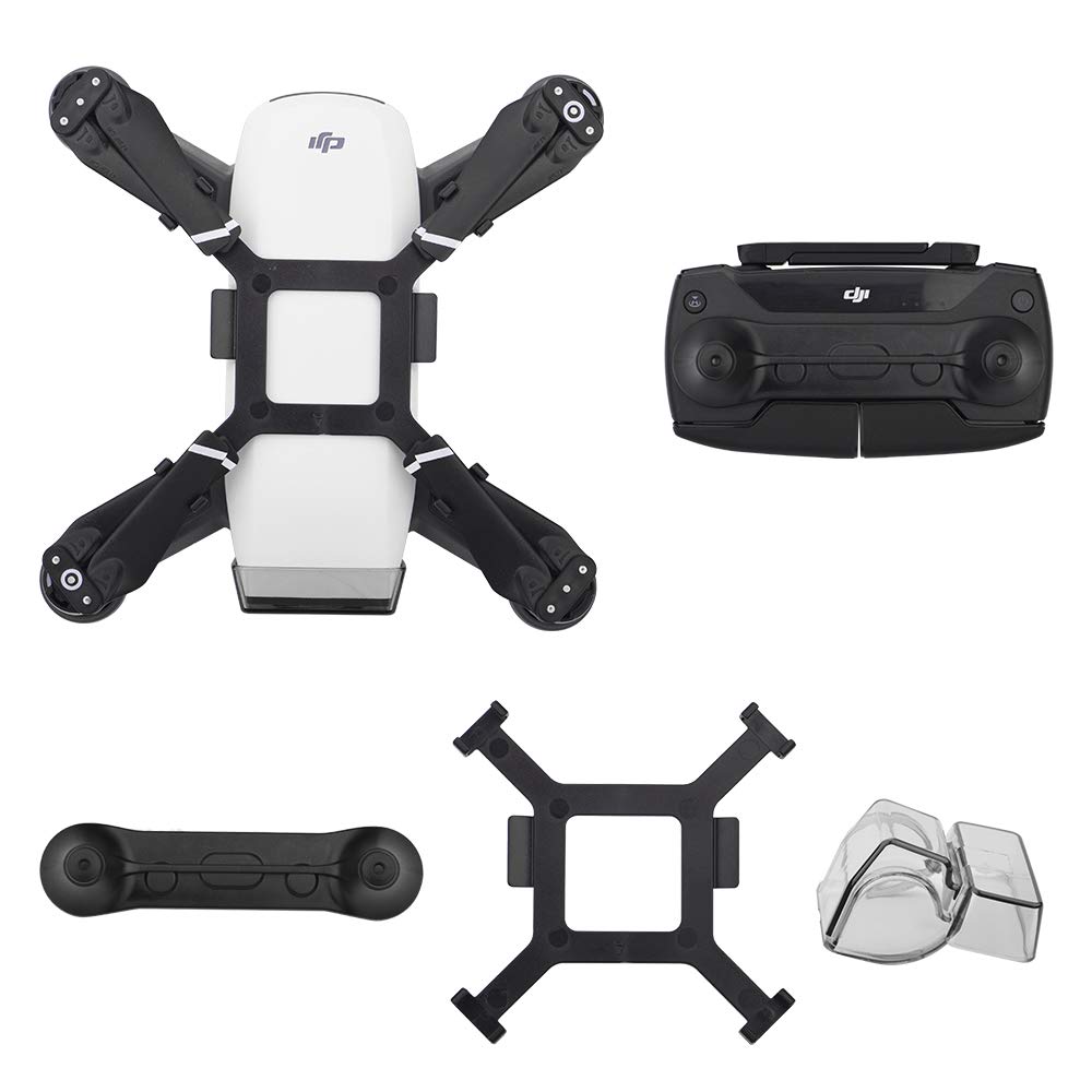 HeiyRC 3packs Protective Accessories for DJI Spark Drone,Gimbal 3 in 1