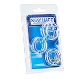 GESS® Soft Stretchy Thick Donut Penis Cock Ring Erection Keeper Enhancer Prolong Sex
