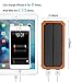 LANIAKEA 15000mAh Solar Charger, Dual USB Solar Panel Battery Charger for iPhone, Samsung, HTC, Nexus, Android Smart Phone, Windows Phone and Tablets, Orange