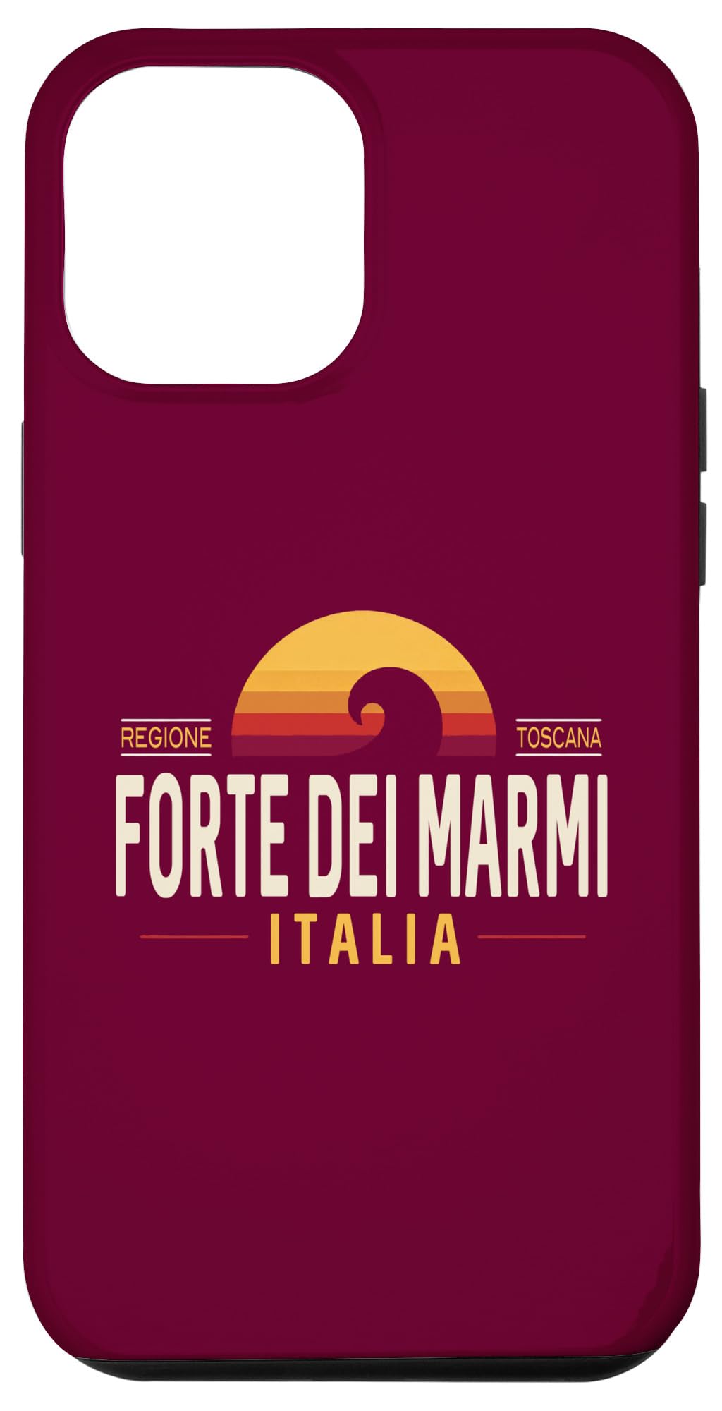 iPhone 14 Plus Forte dei Marmi Italia | Forte dei Marmi Tuscany Italy Wave Case
