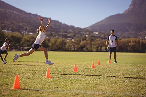 Premium 7-Inch Plastic Traffic Cones (6-Pack) | Orange, Multipurpose Construction Theme Party Cones For Various Activities & Events| Perfect For Kid Parties, Indoor, Outdoor & Festive Events - Thumbnail 2