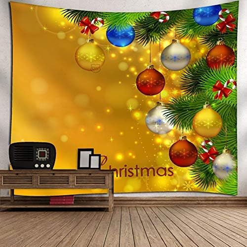 Amazon Com Christmas Ball Tapestry Wall Hanging For Christmas