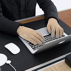 Achiou Winter Gloves for Men Women, Touch Screen