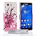 Yousave Accessories Sony Xperia Z3 Compact Case Floral Bee Silicone Gel Cover