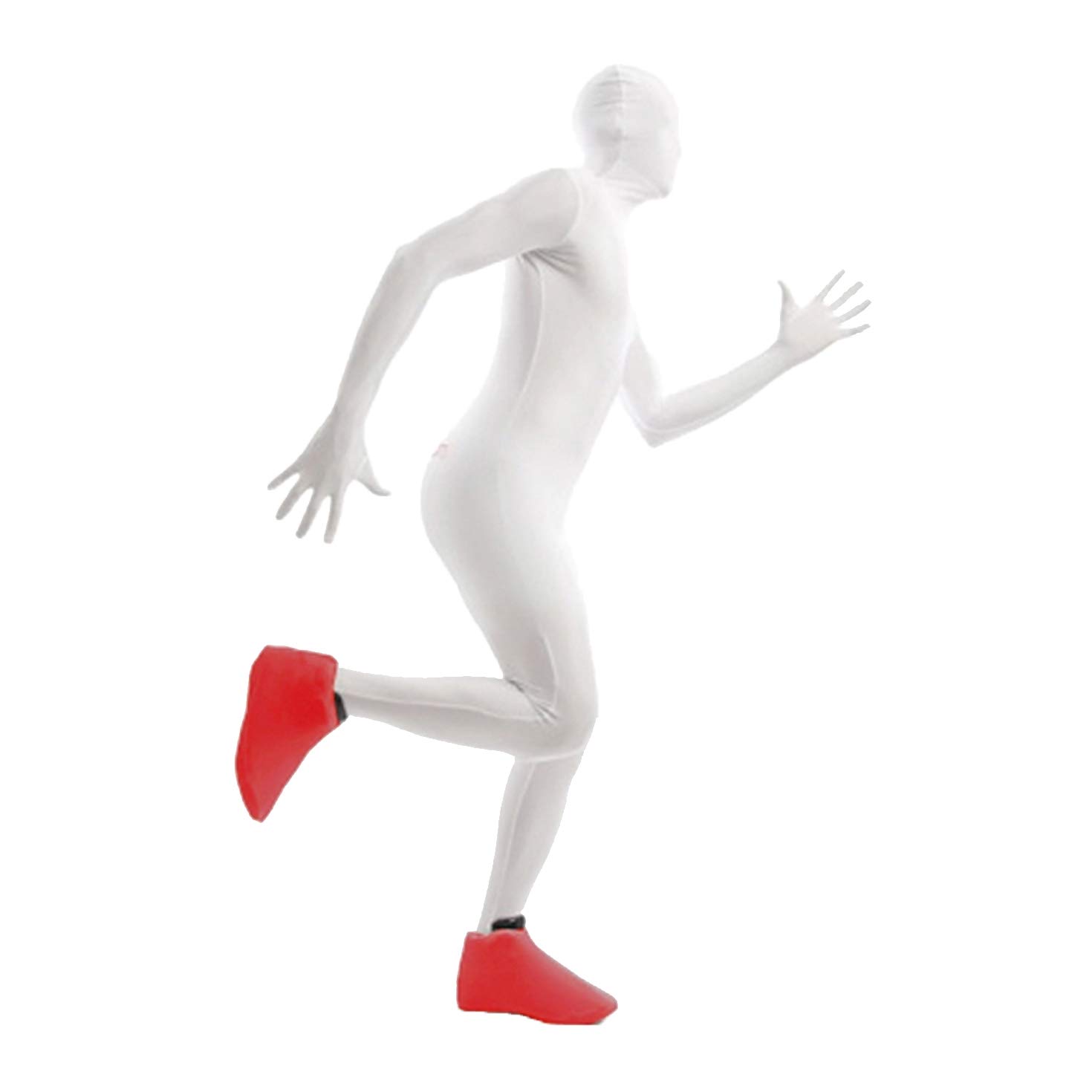 Morphsuits Red Shoe Covers, Reusable Over Shoes Protectors for Festivals, One Size