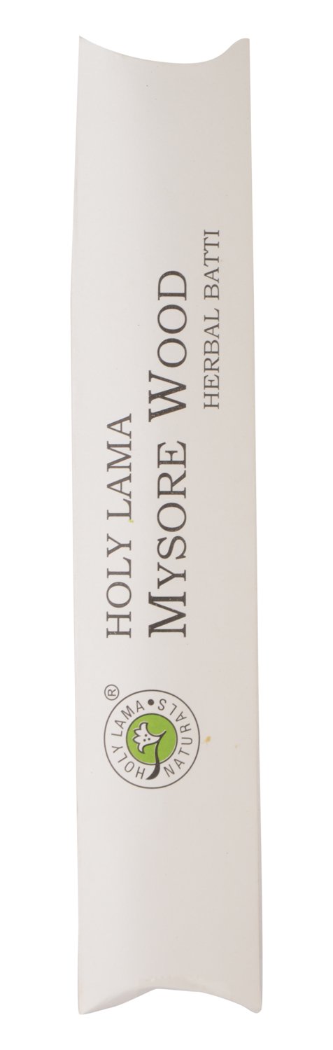 Holy Lama Naturals Mysorewood Agarbatti (19.5 cm, Black, 40 gm)
