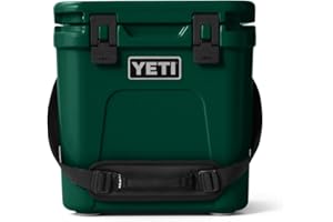 YETI Roadie 24 Hard Cooler 2.0 with DoubleDuty Shoulder Strap and Drain Plug
