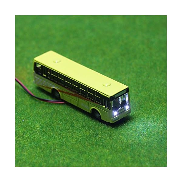 Evemodel 4 STK. Reise Busse Modell Auto mit Beleuchtung Spur N 12V NEU EBS15002-4-EU – Bild 7