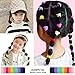 60 Pcs Baby Hair Ties for Toddlers Kids and Girls with 10 Cute Colors - Mini Seamless Elastic Hair Bands Small Ponytail Holder (Diameter 1.25Inch)