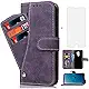 Asuwish Samsung Galaxy S9 Case Marble Phone Cases Wallet Leather with Credit Card Holder Slot Slim Kickstand Stand Feature Flip Folio Protective Cover for Samsung Galaxy 9 9S Women Girls Men Blue