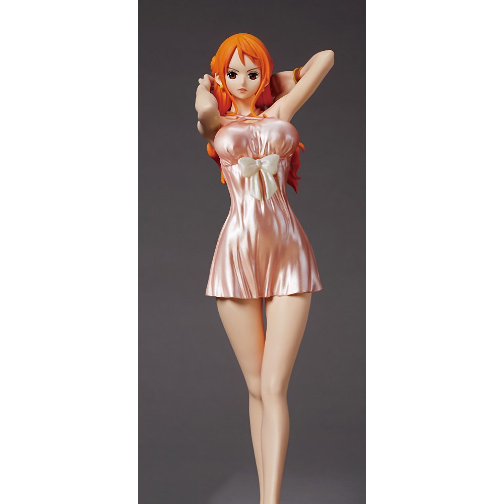 Toys Games Action Toy Figures 9 8 One Piece X Glitter Glamours Statue Figurine 1 Official Japanese One Piece Trading Card Bundle c94r9o 373 Special Ver Banpresto Nami Pink Dress