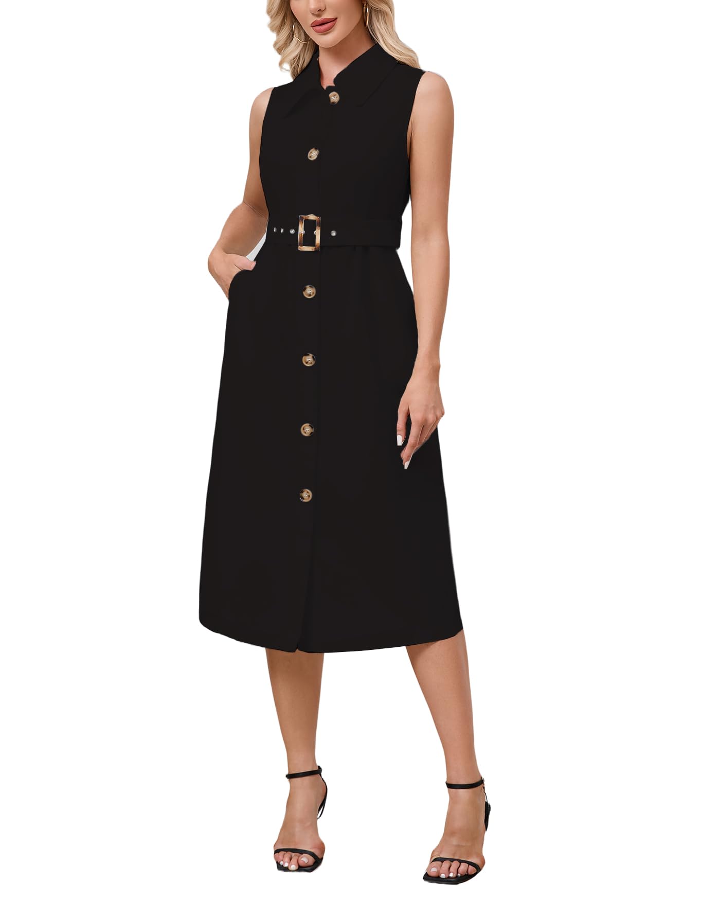 3/4 sleeve black dress Ruched Black Flapper Dress Costume collection-auto_dresses-skirts Color:Lightpink