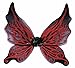 Forum Novelties Women's Glitter Wings, Red/Black
