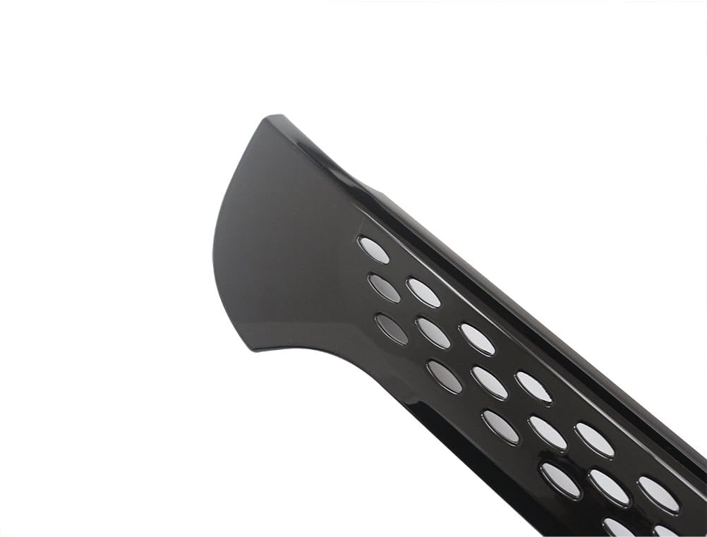 Amazon Com Ninte Grill Cover For 11 15 Ford Explorer Base Limited Xlt Chrome Gloss Black Grille Trims Not Fit Explorer Sport Automotive