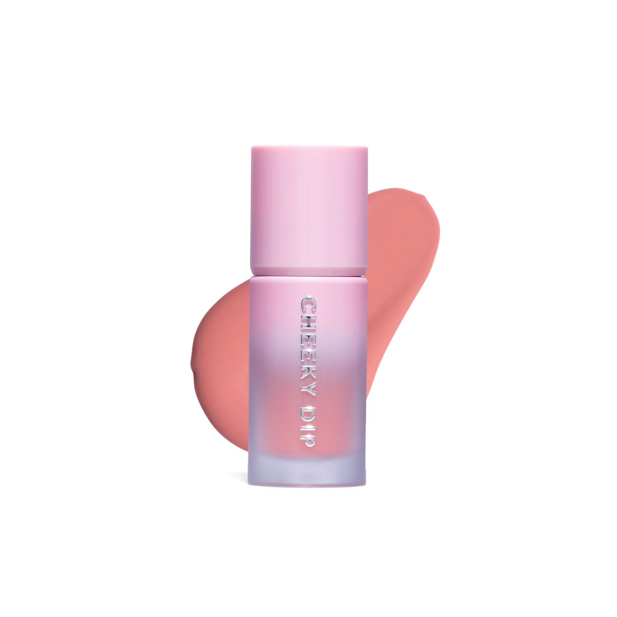 W7 Cheeky Dip Liquid Blusher - Pigmented Colour For Cheek Makeup - Satin Matte Finish - Lustful (Pink)