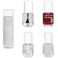 Dazzle Dry Mini Kit 4 Step System - C.E.O., A deep wine red full coverage cream. (5 Piece Kit / 5 Manicures)