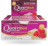 Quest Prt Bar Wt Chc Rsp Size 12ct Quest Protein Bar Wht Choc Rsp 2.12z
