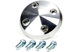 March Performance 314 Clear Powdercoat Aluminum Water Pump Nose Cover