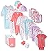 Gerber Baby Girls' 26-Piece Essentials Gift Set, Little Birdie, Newborn