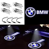 Car Door Lights，Youjoy 4Pack Projector Welcome Logo Light for BMW fit(E90 E60 X5 E70 E87 F20 E92 E91 E61 F11 F18 E63 E64 F12 E65 X3 X6 GT 3 5 6 7 X GT)