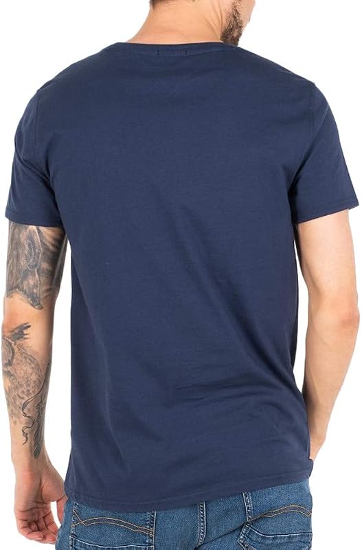 Tommy Jeans Homme Tjm Xslim Jersey Tee Dm0dm04411 T-shirt À Manches Courtes, Bleu (Black Iris), XXL EU