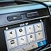Voodonala Carbon Fiber Central Control Navigation GPS Cover Trim Interior Accessories for Ford F150 2015-2020